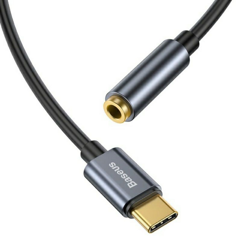 Jack chuyển đổi Type C sang cổng 3.5mm Baseus L54 chính hãng