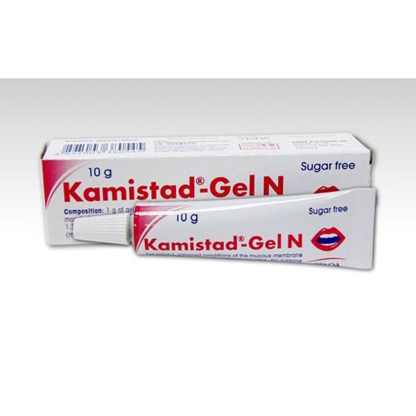 KAMITAS GEL- KEM BÔI NHIỆT MIỆNG NHIỆT LƯỠI 10mg