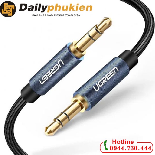 Cáp audio 3.5mm dài 1m Ugreen 10685 dailyphukien