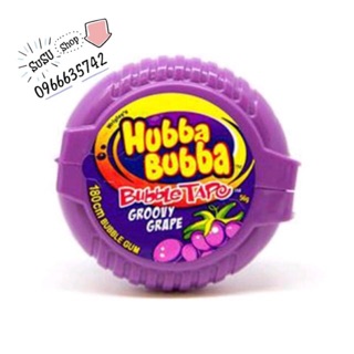 Keo Gum hubba babba phúc bồn tử (tím) /56gram (đức)