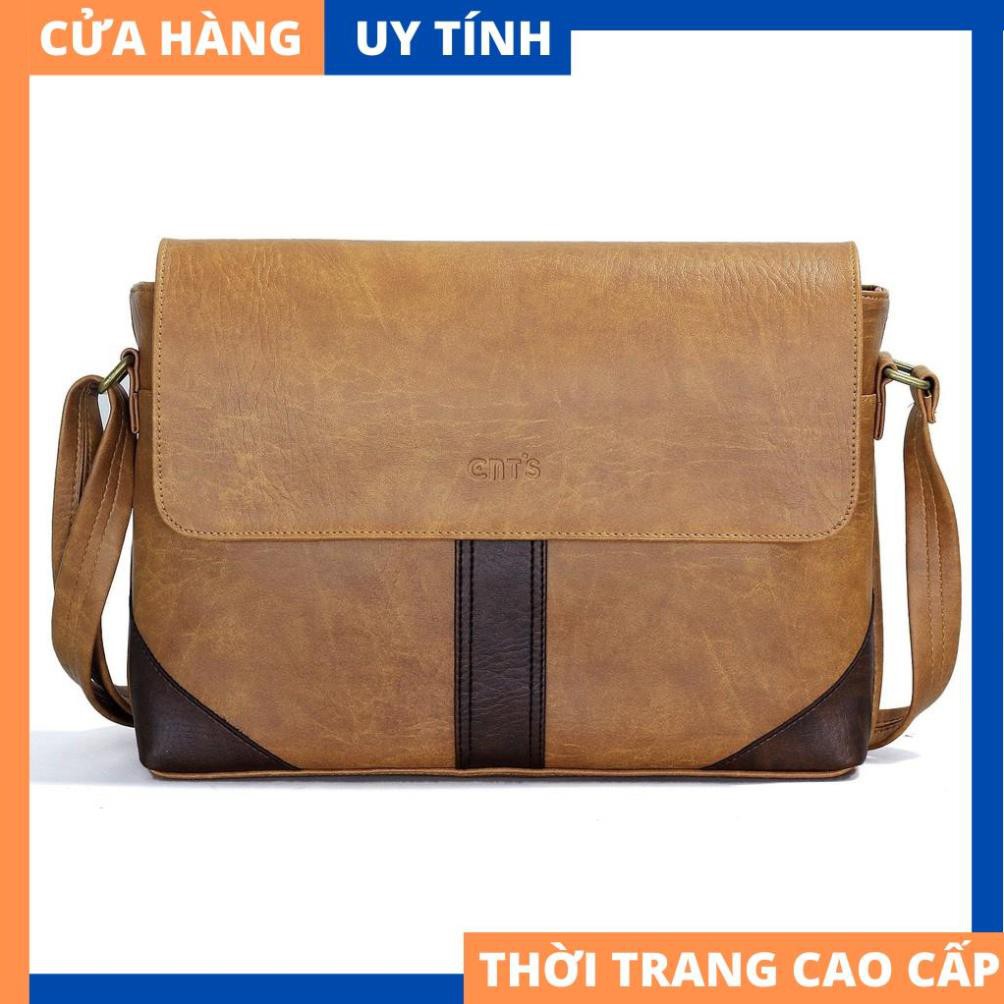 Cặp da unisex Cao Cấp [HÀNG XUẤT KHẨU]