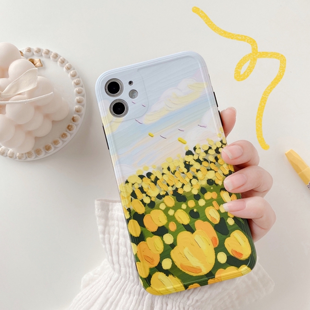 Ốp iphone - Ốp lưng imd new hoa tulip sơn dầu 6/6s/6plus/6splus/7/8/7plus/8plus/x/xs/xsmax/11/11promax - Awifi Case Q1-9 | BigBuy360 - bigbuy360.vn