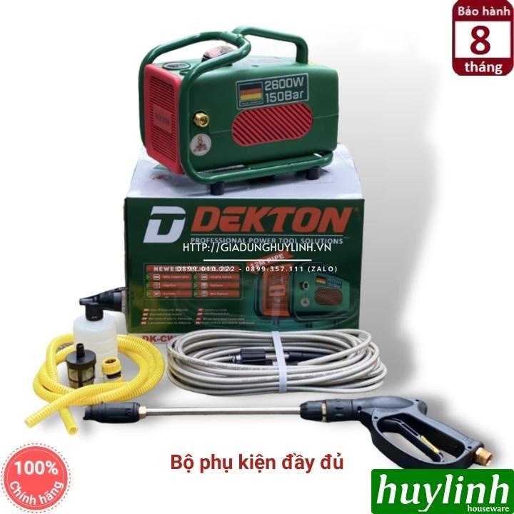 Máy xịt rửa xe cao áp Dekton DK-CWR2600F - 2600W