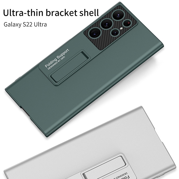Ốp Điện Thoại Siêu Mỏng Chống Rơi Có Giá Đỡ Cho Samsung S22/S22 Plus/S22 Ultra
