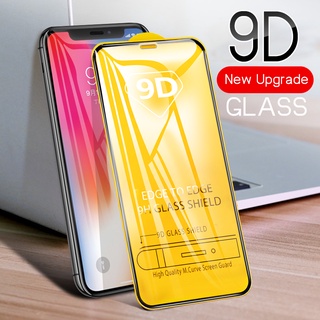 Kính Cường Lực 9D Bảo Vệ Toàn Màn Hình Cho iPhone X XR XS Max 6S 6 7 8 Plus