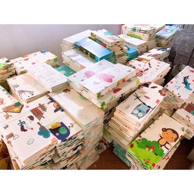🌟XẢ KHO🌟 Thảm xốp Xpe cho bé 2 mặt khổ 2m*1,8m chiếu xốp trải sàn chống trơn trượt