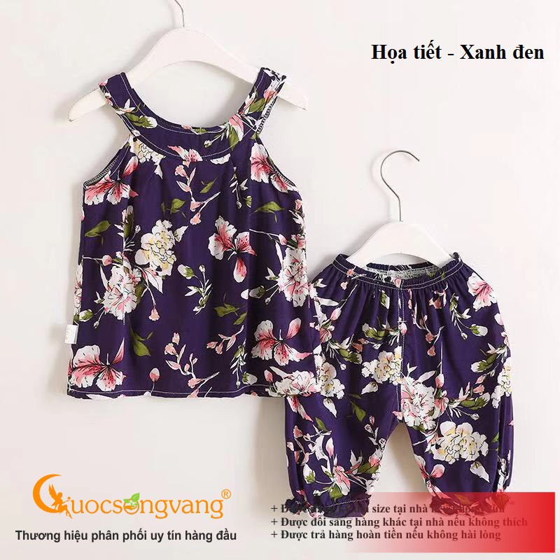 Bộ đồ bé gái vải tole set đồ bé gái mùa hè GLSET040 Cuocsongvang