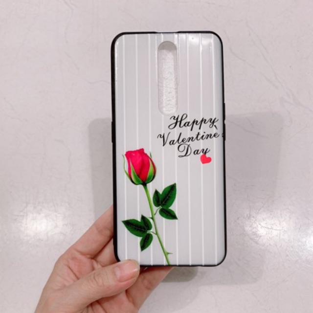 Ốp lưng oppo F11,F11 Pro hoa hồng