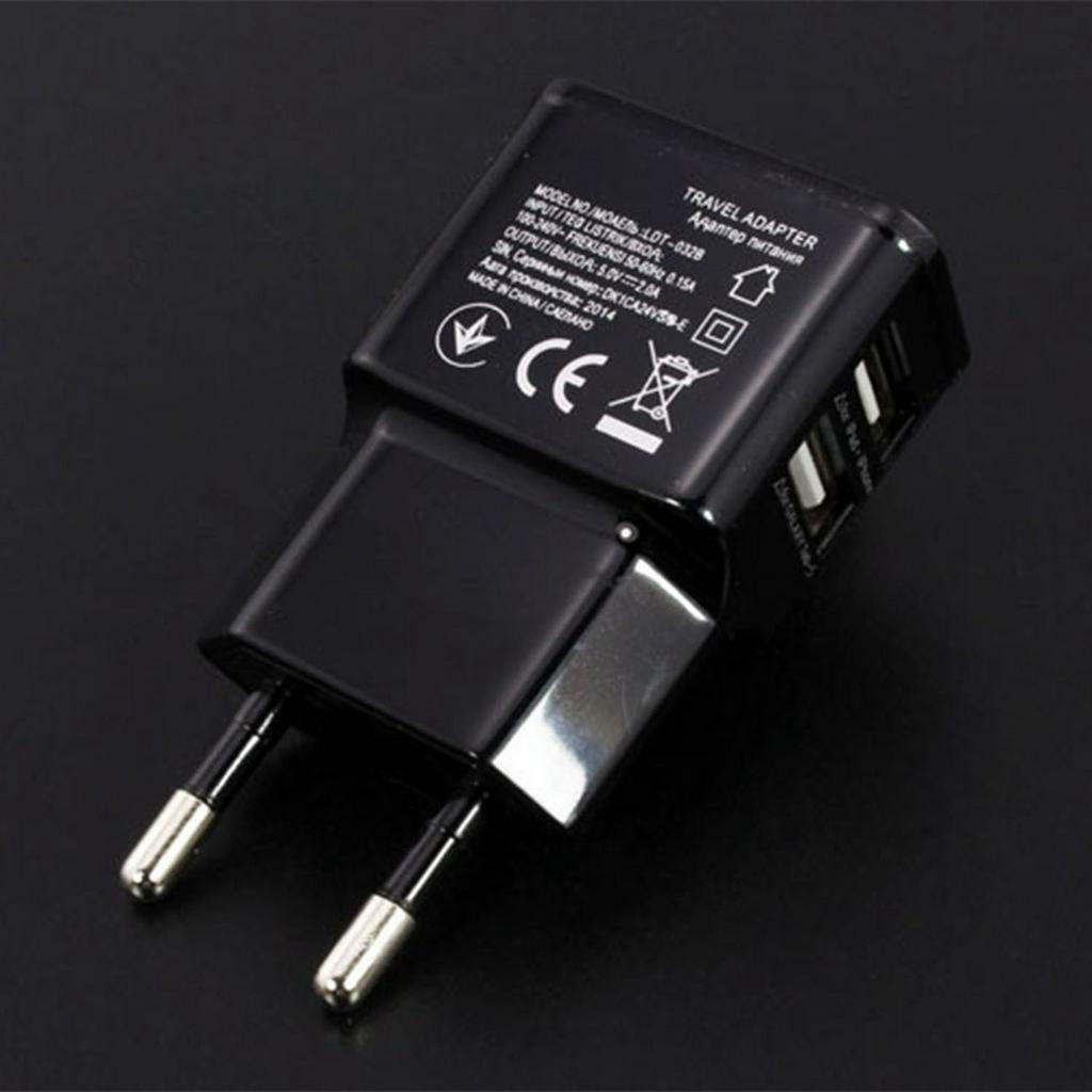 Đầu sạc chuyển đổi thiết kế 2 cổng USB tiện lợi