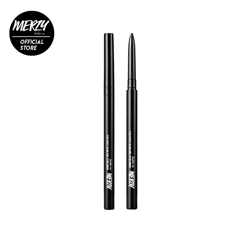 Chì kẻ mắt Merzy The First Slim Gel Eyeliner siêu mảnh, chống trôi 0,05g
