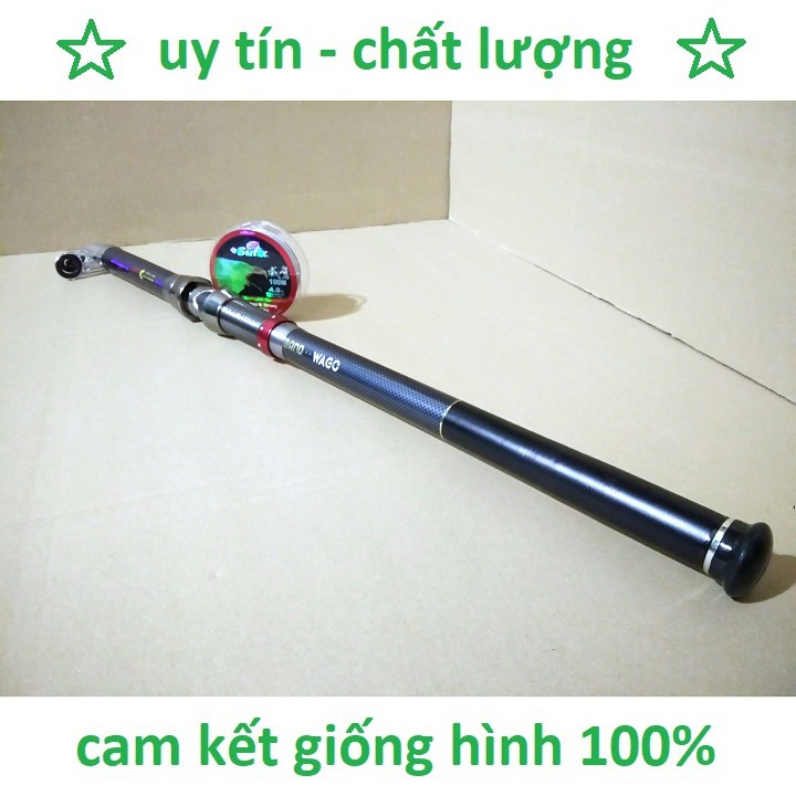 Cần Câu Máy 4m5 Cao Cấp - Tặng Kèm 100m Cước Chính Hãng