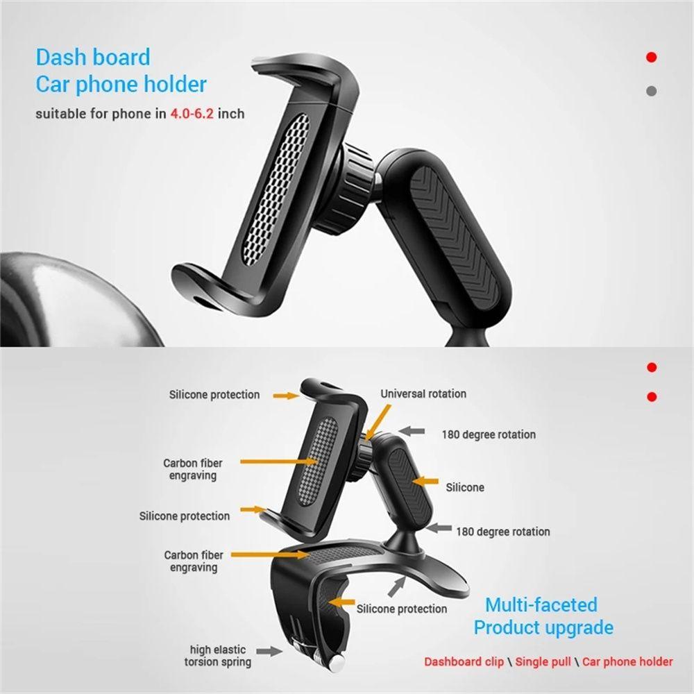 Giá Đỡ Điện Thoại Gắn Kính Chiếu Hậu Xe Hơi REBUY1 Điều Chỉnh Được Chất Lượng Cao
