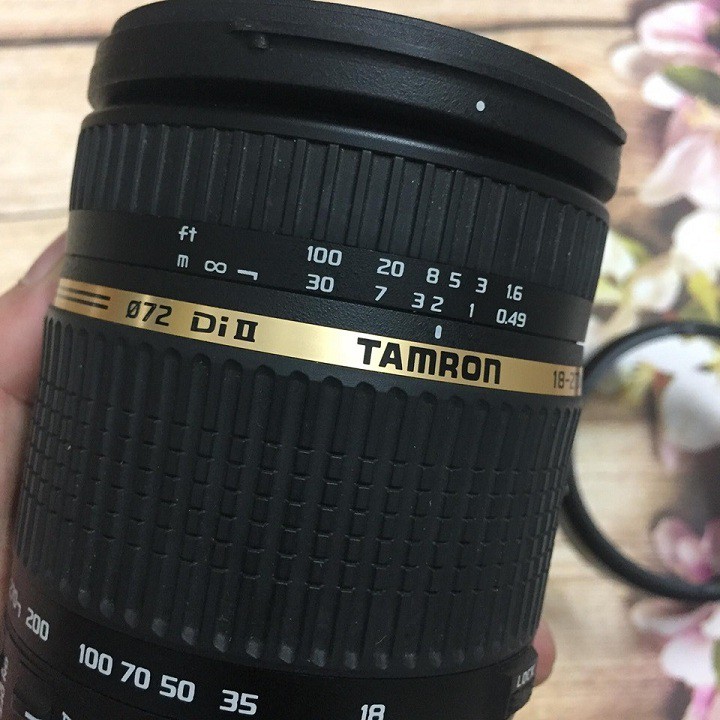 Ống kính Tamron 18-270 VC đời II cho Canon crop