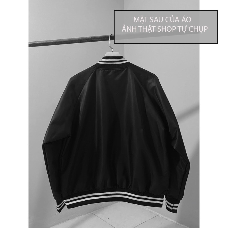 Áo bomber nữ TOP Áo Khoác Dù Bomber Nam,Nữ MAR.CUS. Unisex