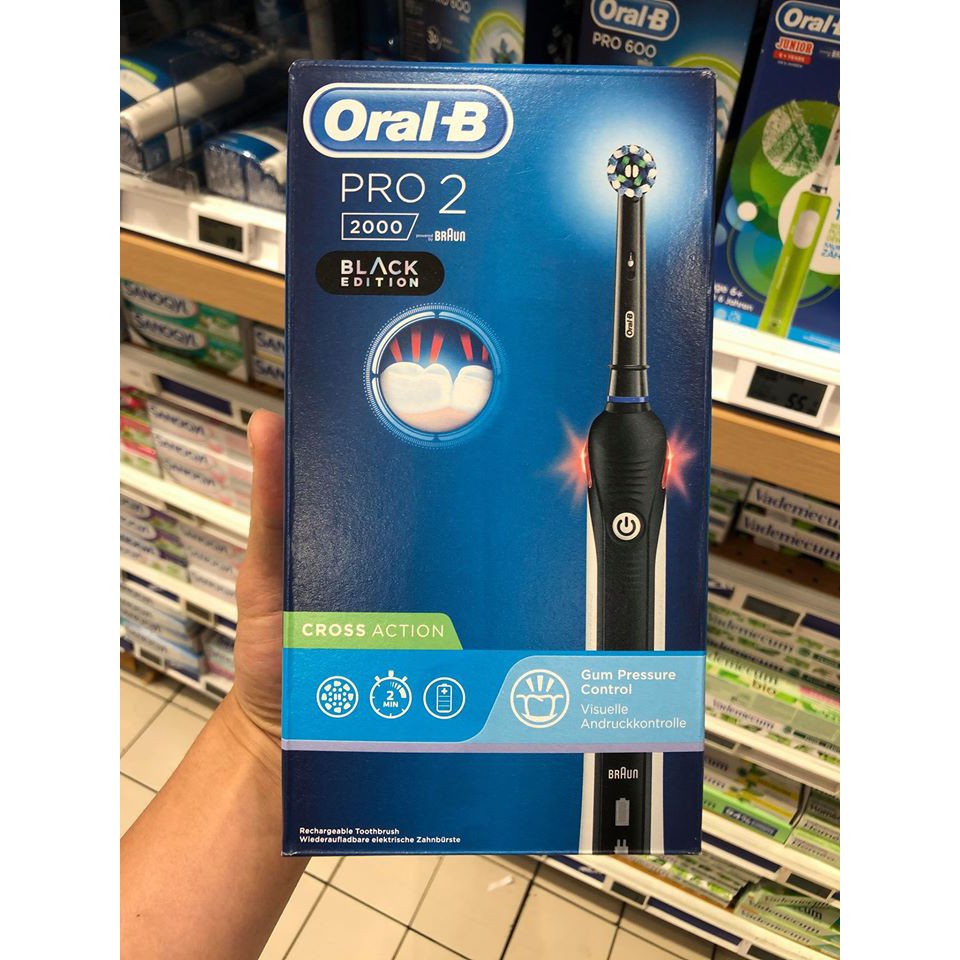 BÀN CHẢI ĐÁNH RĂNG ĐIỆN ORAL B PRO 600, 700