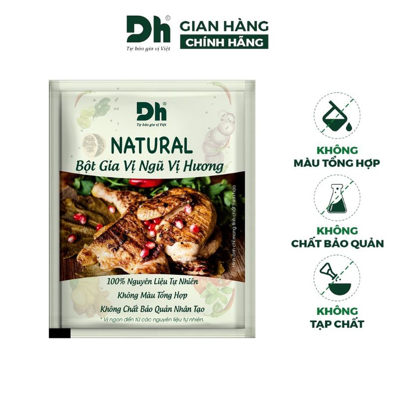 Gia vị ngũ vị hương Dh Foods gói 10g