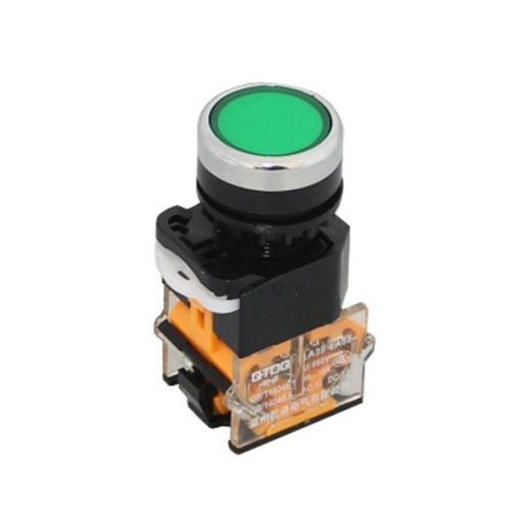 Nút nhấn 22mm LA38 (VÀNG - XANH - ĐỎ)