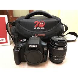 Máy Ảnh Canon EOS 3000D + Lens EF-S 18 - 55mm III - Hàng Chính Hãng