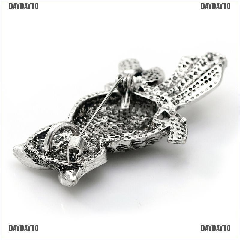 Ghim Cài Áo Hình Vỏ Sò / Cú Mèo Phong Cách Vintage