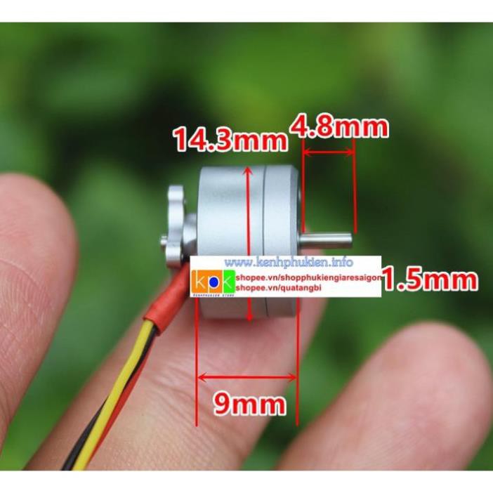 động cơ không chổi than 1104 4300KV flycam zerotech dobby