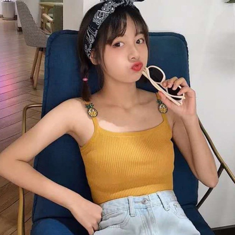 Áo dệt kim nữ hình quả dâu xinh xắn