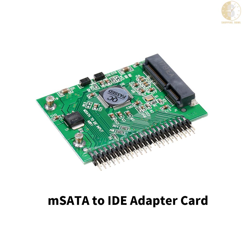Bộ Chuyển Đổi Msata (Pci-E) Ssd Sang 2.5 '' 44pin Ide As 2.5 Inch Ide Hdd Cho Laptop 5v | BigBuy360 - bigbuy360.vn