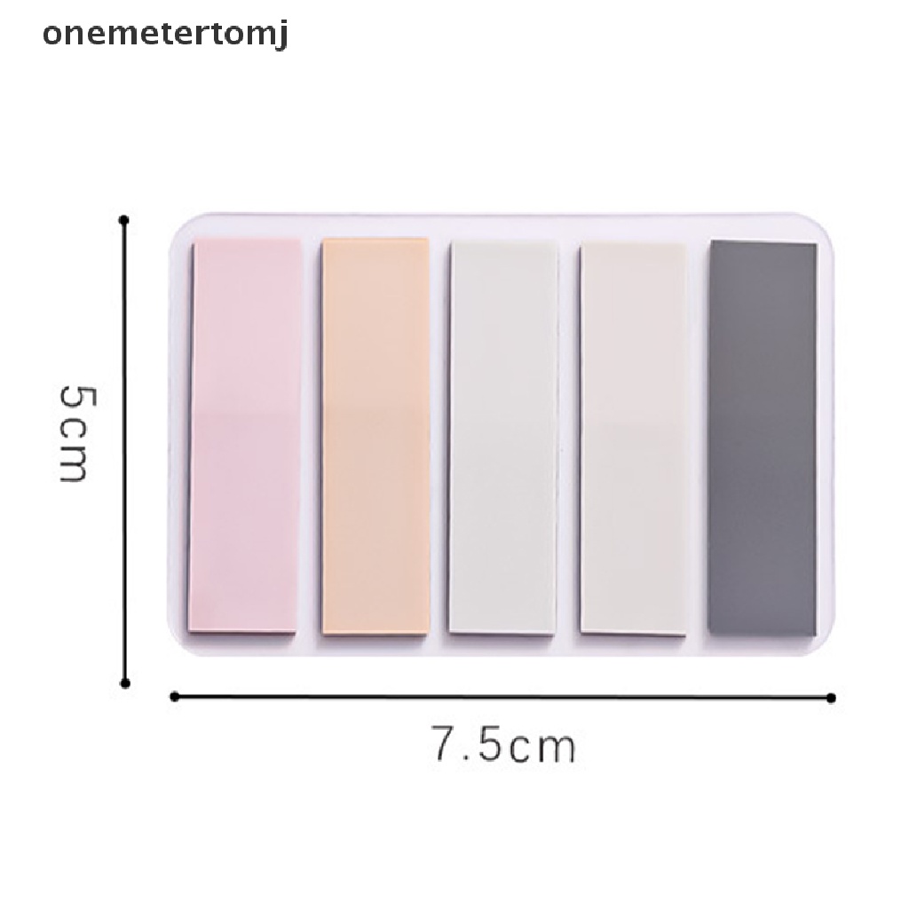 Bộ 100 Tờ Giấy Ghi Chú Nhiều Màu Sắc Phong Cách Vintage