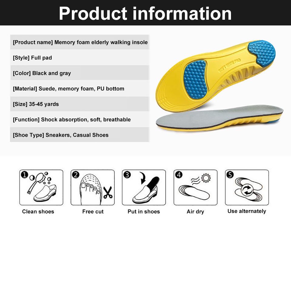 Miếng Lót Giày Bằng Cao Su Non Thoáng Khí Khử Mùi Cho Nam Nữ