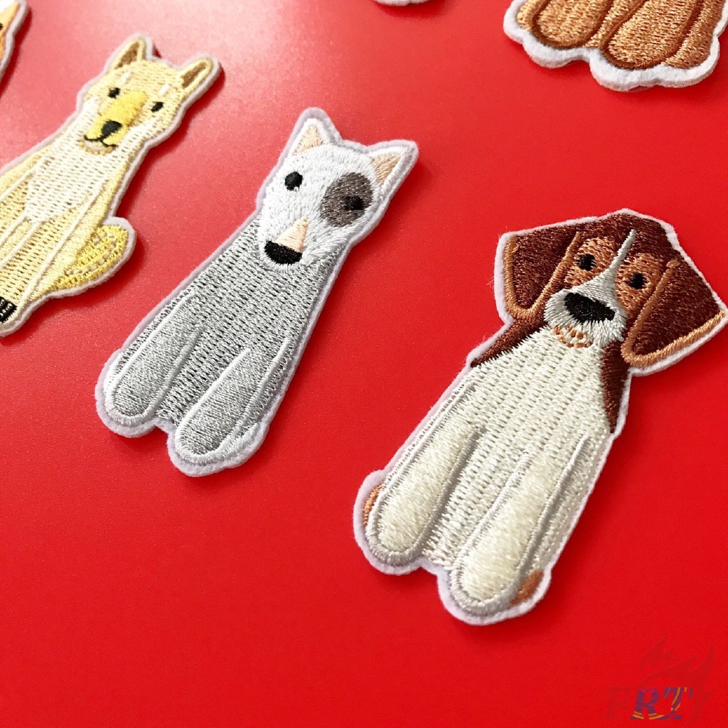 ☸ Miếng Dán Vá Cho Thú Cưng ☸ 1 Miếng Vá Ủi Quần Áo Hình Thú Cưng Hoạt Hình (Dog - Series 06)