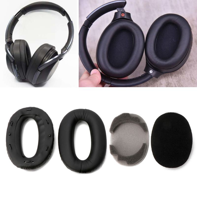 2 Mút Đệm Cho Tai Nghe Trùm Đầu Sony Mdr-1000X Mdr 1000x Wh-1000Xm2