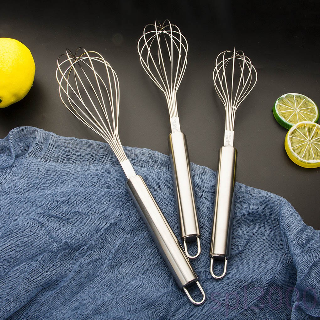 Dụng Cụ Đánh Trứng Bằng Inox Chất Lượng Cao Tiện Lợi