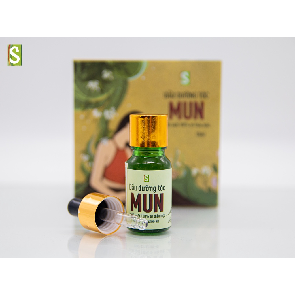 Dầu Dưỡng Tóc MUN HTX Sinh Dược 10ml