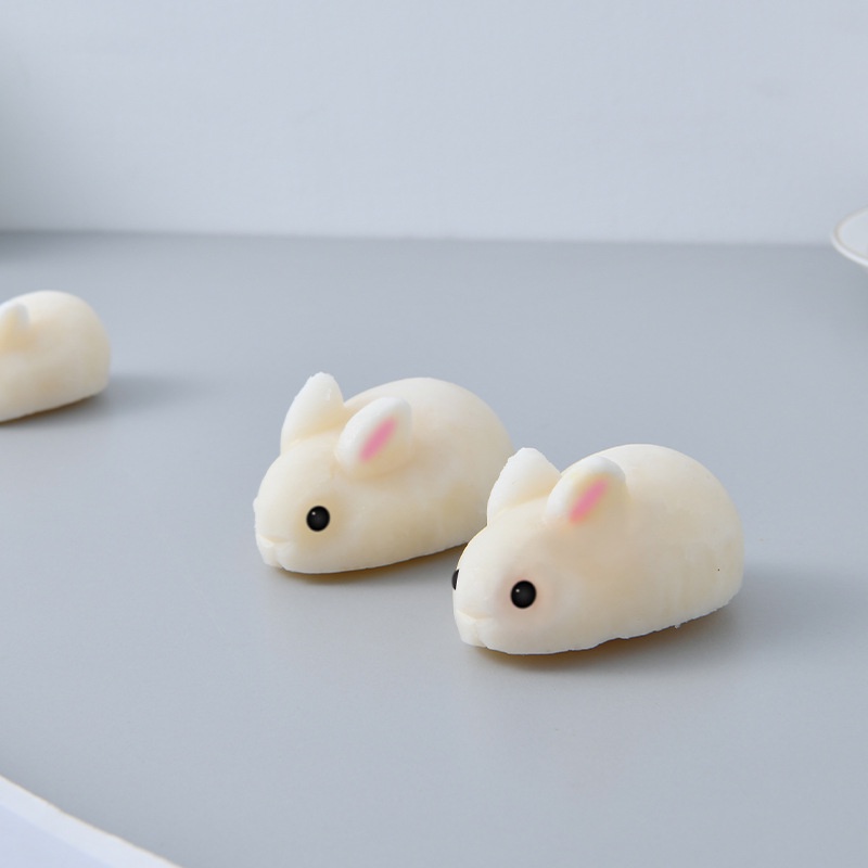 Khuôn silicone hình thỏ, khuôn làm bánh pudding, thạch các loại - Mint ăn dặm