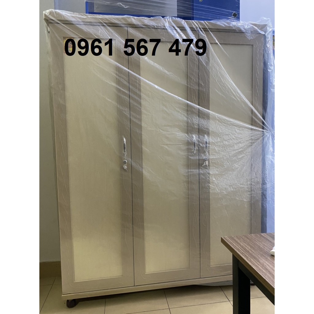 Tủ sắt quần áo tháo lắp trung hưng