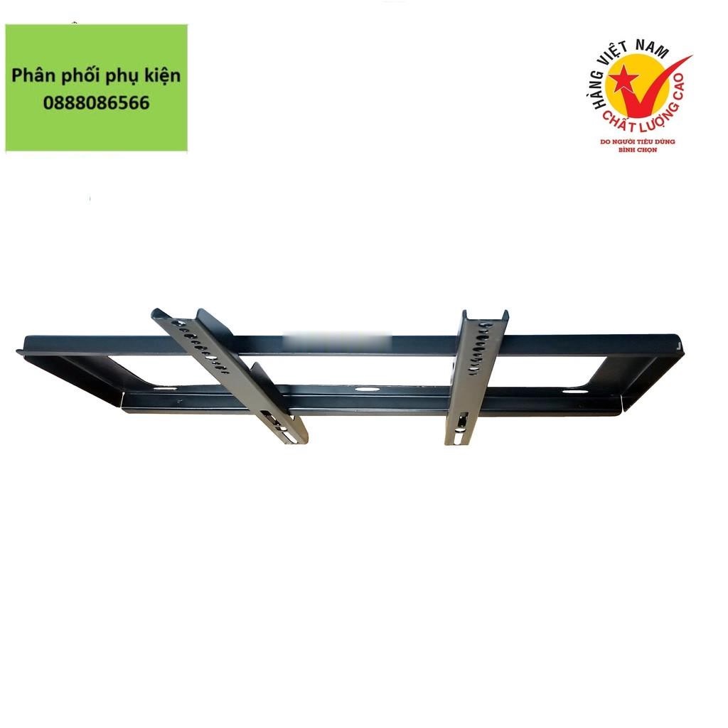 Giá treo tivi, kệ treo tivi, khung treo tivi thẳng tường dày đẹp cho mọi hãng tivi từ 14inch-65inch