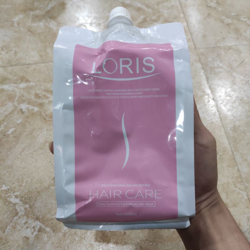 kem ủ tóc Loris Phục hồi siêu mượt 800ml