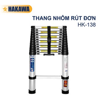 Mua Thang nhôm rút đơn HAKAWA - HK-138 - Sản phẩm chính hãng - Bảo hành 2 năm