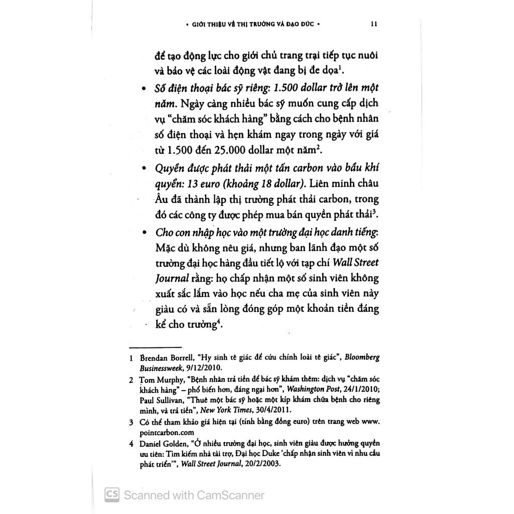 Sách - Tiền Không Mua Được Gì? - Michael Sandel