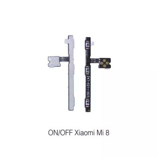 Dây cáp nguồn + âm lượng xiaomi mi 8 zin