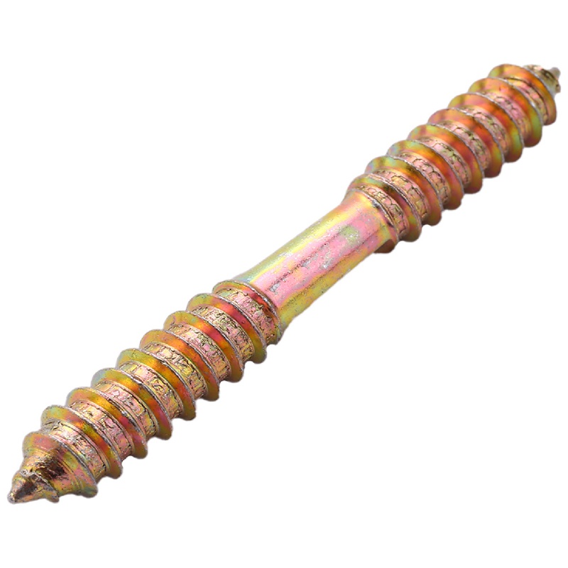 Bộ 5 Ốc Vít Hai Đầu M8 x 70mm Cố Định Đồ Gỗ Nội Thất