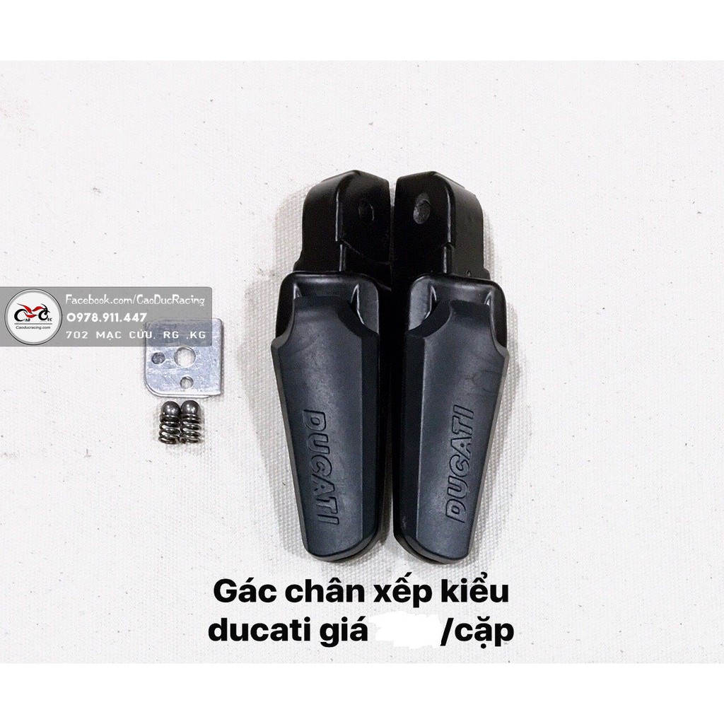 GÁC CHÂN DUCATI LOẠI 2