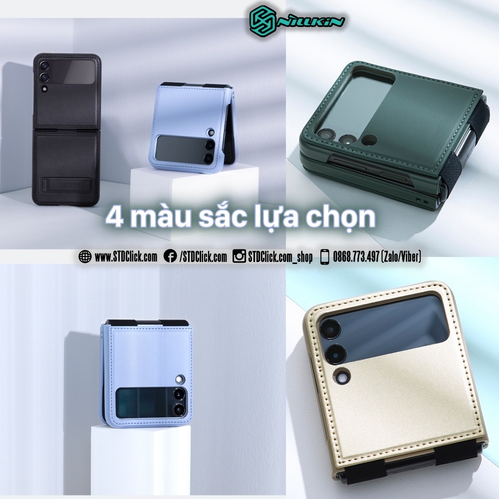 ỐP LƯNG SAMSUNG GALAXY Z FLIP 4 5G NILLKIN QIN CHÍNH HÃNG