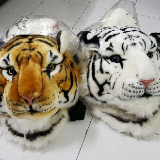 Balo Đầu Hổ Trắng Vàng size to