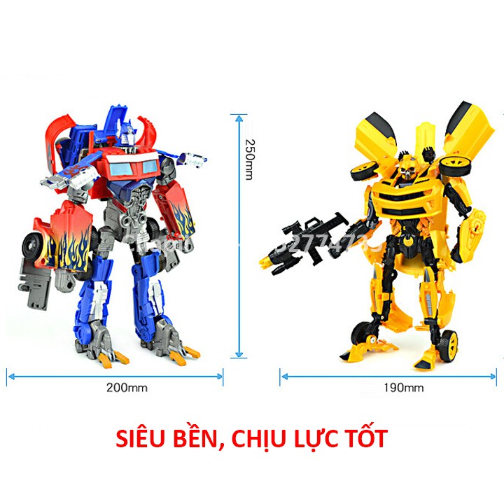 [ HÀNG XỊN ] Robot biến hình thành ô tô Bumblebee Optimus