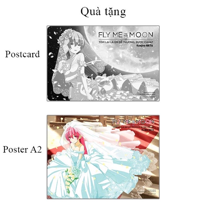 Poster Fly me to the moon Tóm lại là em dễ thương, được chưa? - Bản giới hạn