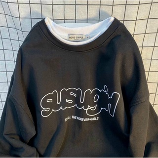 Áo Sweater Nỉ Bông Basic SUSUGIRL Form Rộng Unisex (Ảnh Thật/Có sẵn)