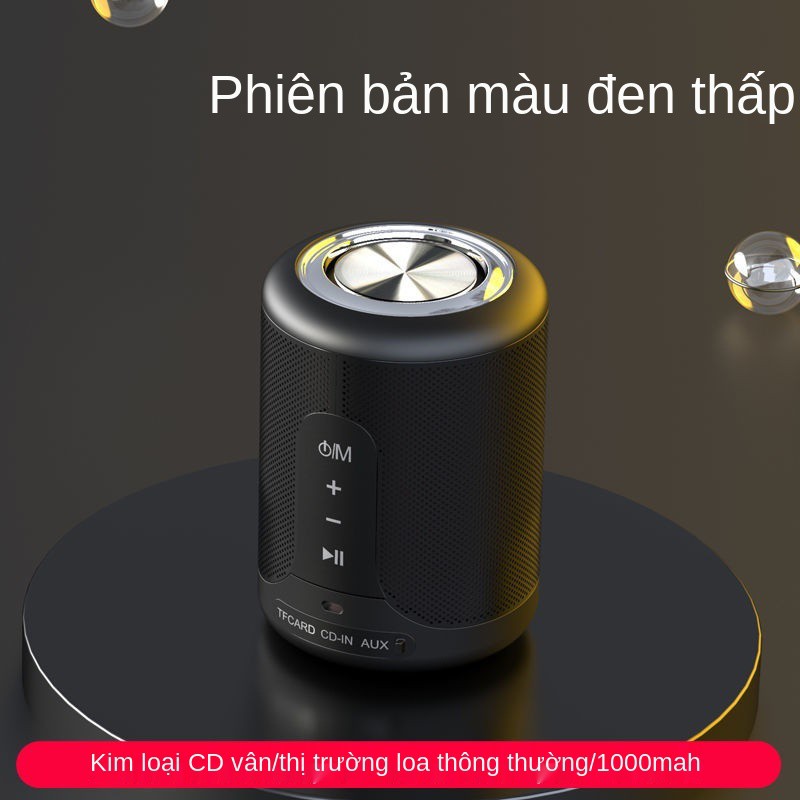 Loa Bluetooth không dây Havit Đồng hồ báo thức Ngoài trời Xe hơi Mini siêu trầm âm lượng lớn di động