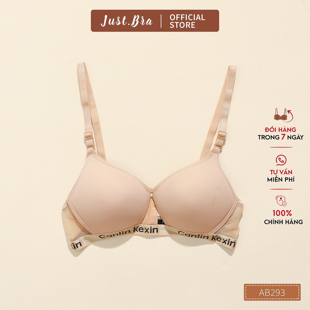[Mã WABRJB031 giảm 10% đơn 99k] Áo ngực Just Bra mút mỏng bàn tay không gọng AB293 | BigBuy360 - bigbuy360.vn