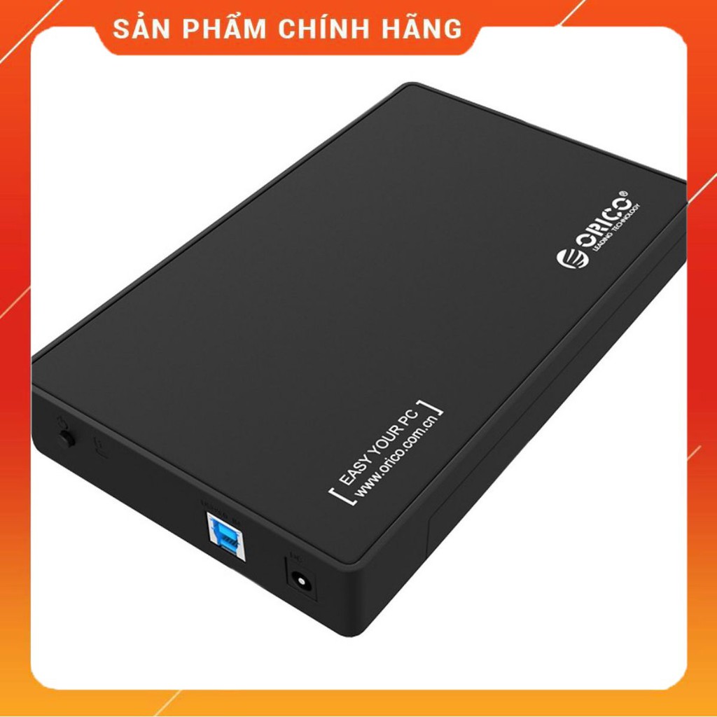 Hộp ổ cứng ORICO 3588US3 3.5&quot; và 2.5&quot; SATA 3 USB 3.0 - Hàng phân phối chính hãng