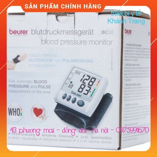 (Gía Sỉ ) Máy đo huyết áp điện tử  Beurer BC30, bảo hành 36 tháng